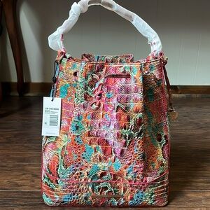 NWT Brahmin Marlowe Reservoir Melbourne Collection. Genuine Leather